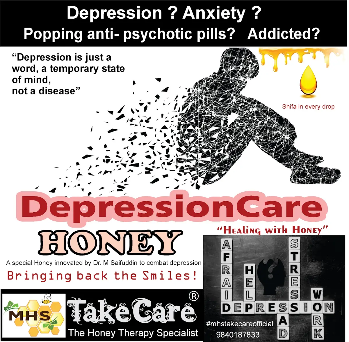 mhs depressioncare honey