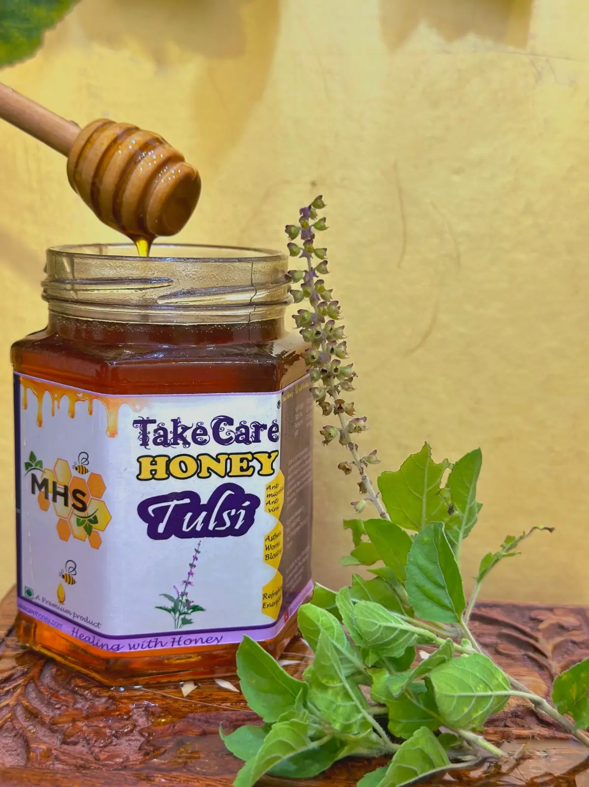 MHS Tulsi Honey